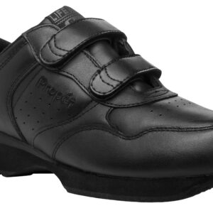 Propet Men's Life Walker Strap Shoes - Black