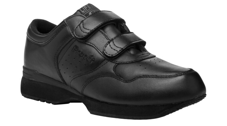 Propet Men's Life Walker Strap Shoes - Black
