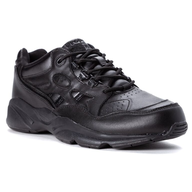 Propet Men's Stability Walker Shoes - Black