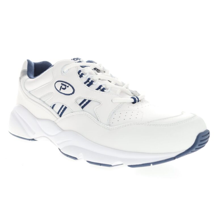 Propet Men's Stability Walker Shoes - White