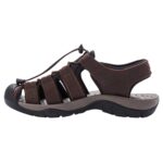 Propet Men's Kona Sandals - Brown — 4