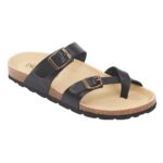 Biotime Women's Emily Sandals - Cloud-grey-leather — 6