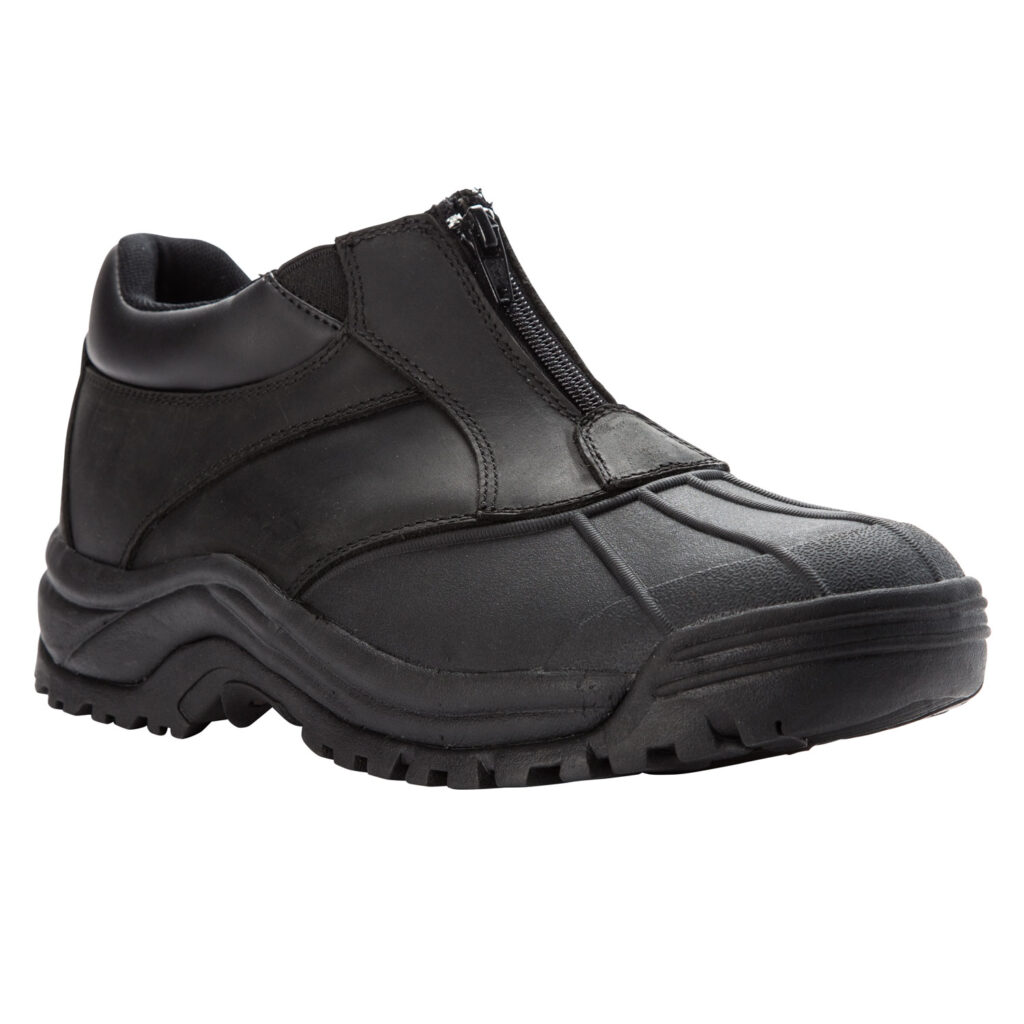 Propet Men's Blizzard Ankle Zip Boots - Black