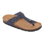 Biotime Women's Brooke Leather Sandals - Red — 4