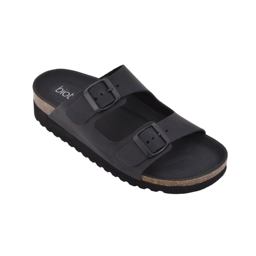 Biotime Women's Capri Sandals - Black