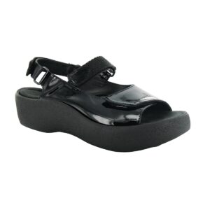 Wolky Women's Jewel Sandals - Black-patent