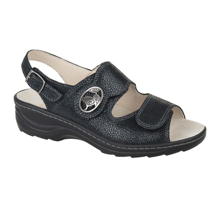 Fidelio Women's Hedi Sandals 234041 - Black-new-dublin