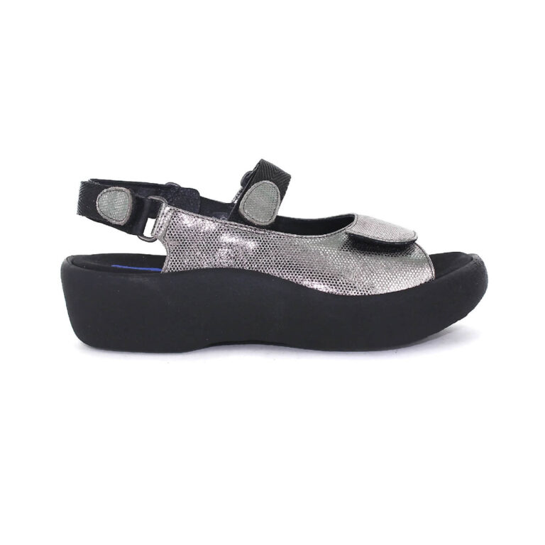 Wolky Women's Jewel Sandals - Metallic-silver