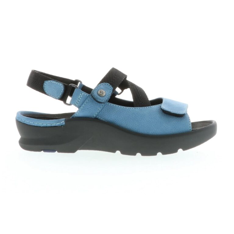 Wolky Women's Lisse Sandals - Baltic-blue-nubuck