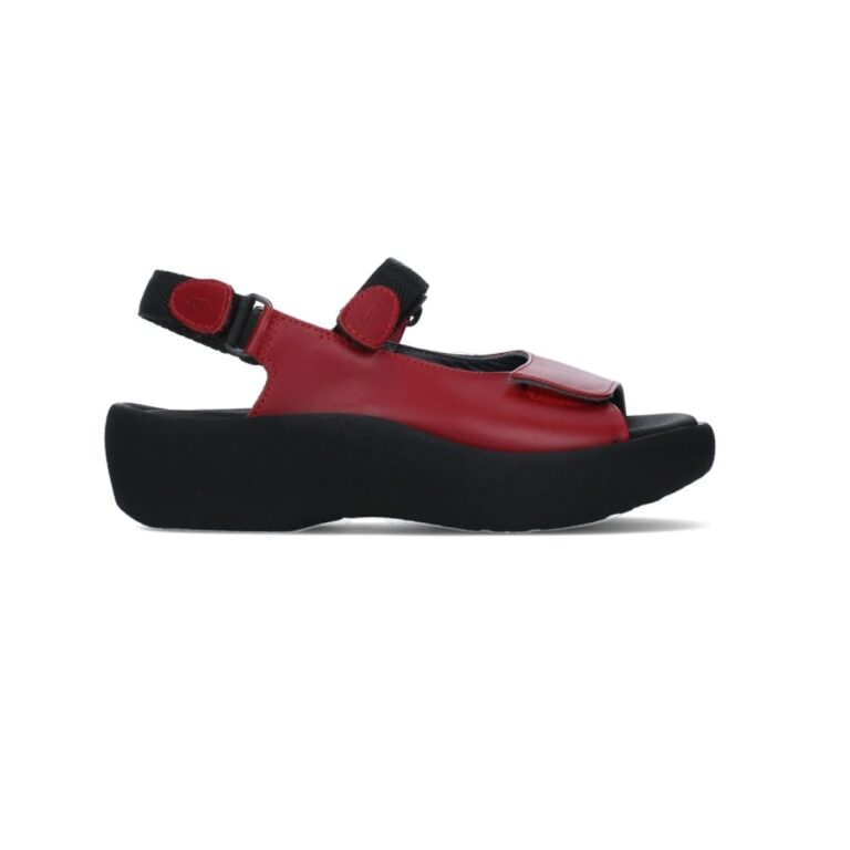 Wolky Women's Jewel Sandals - Red-vegi