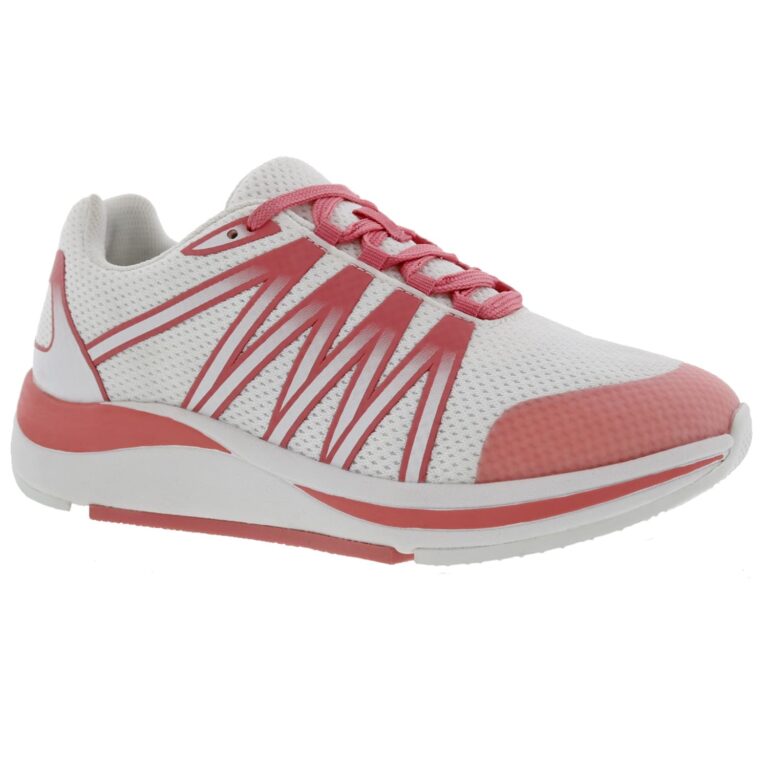 Drew Women's Balance Shoes - White-coral