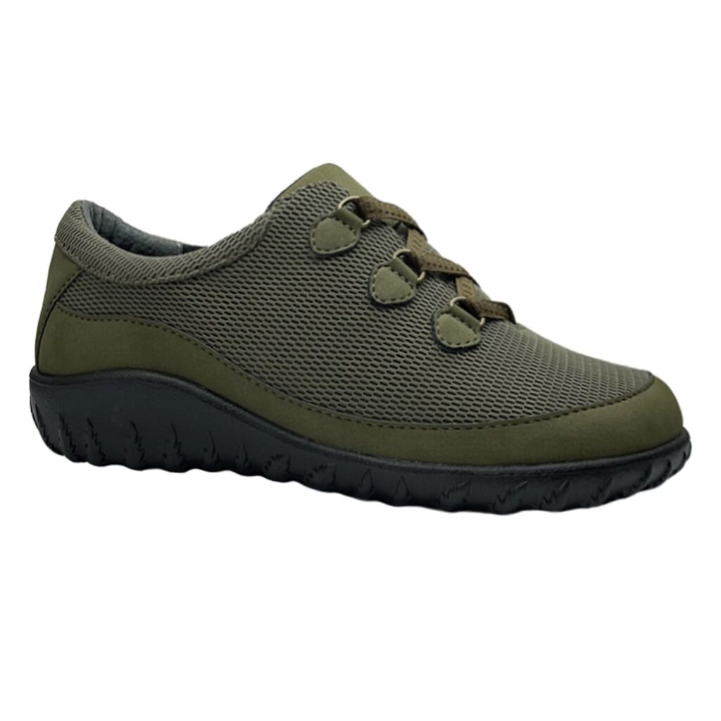 Drew Women's Shine Shoes - Olive