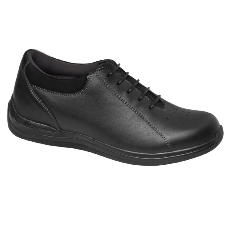 Drew Women's Tulip Shoes - Black-leather