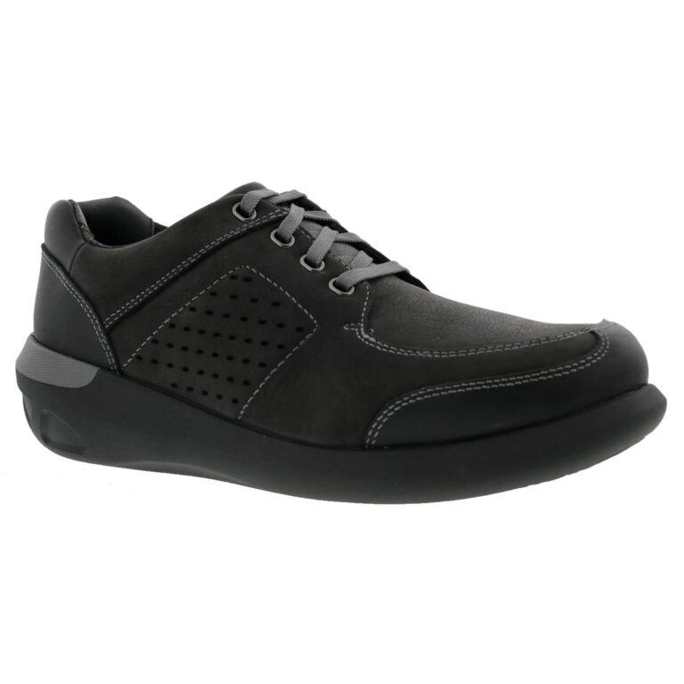 Drew Men's Miles Shoes - Black-nubuck