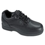 Drew Men's Traveler Shoes - Black-leather — 2