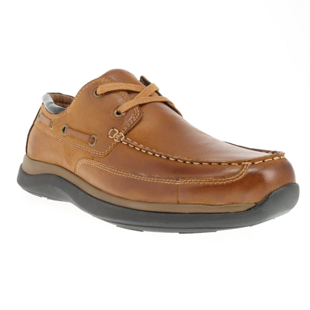 Propet Men's Pomeroy Leather Shoes - Tan