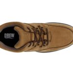Drew Men's Traveler Shoes - Black-leather — 6