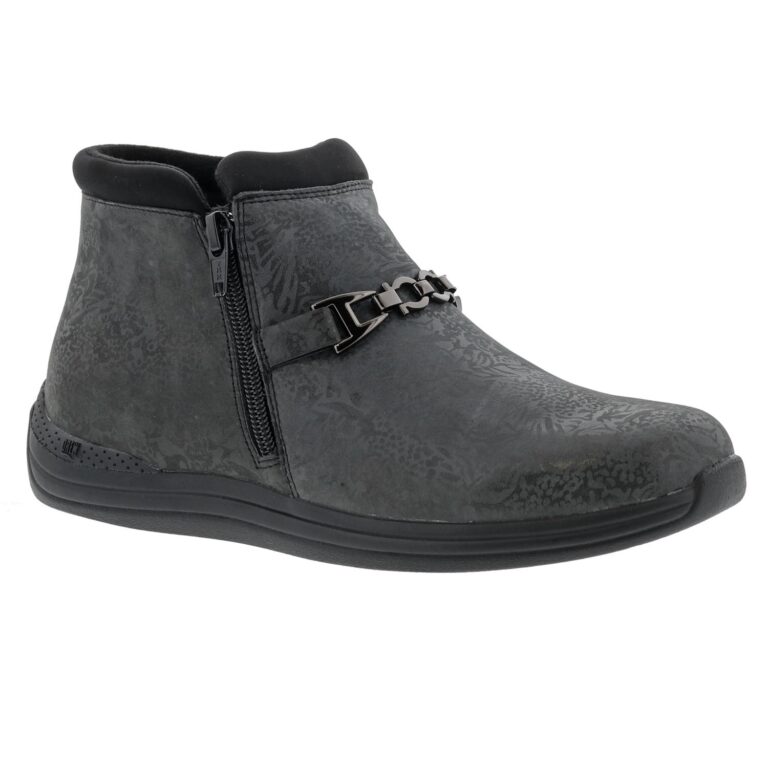 Drew Women's Blossom Boots - Black-metallic