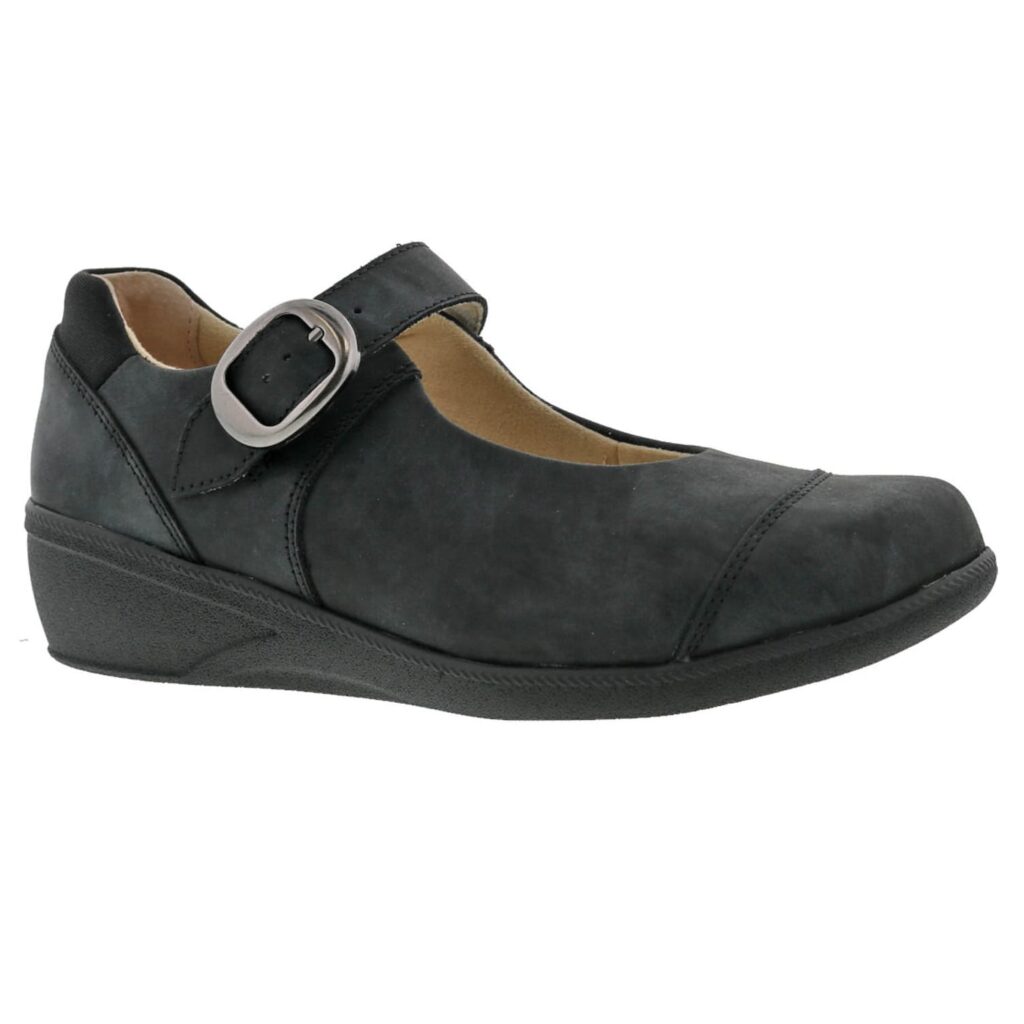 Drew Women's Jillian Shoes - Black-leather