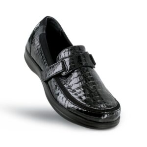 Apex Women's Evelyn Shoes - Black-croc