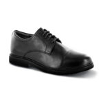 Apex Men's Classic Cap Toe Oxfords - Black — 1
