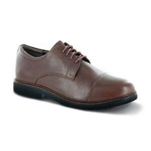 Apex Men's Classic Cap Toe Oxfords - Brown