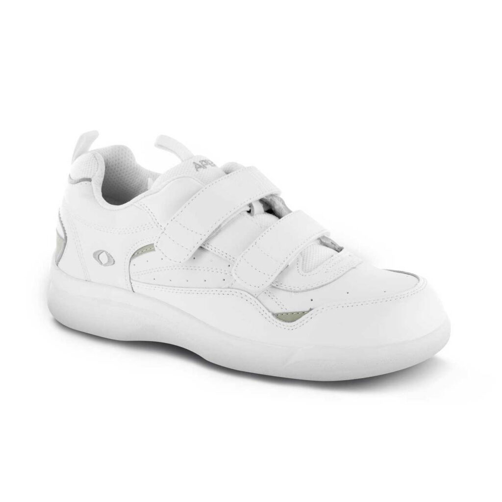 Apex Men's Biomechanical Double Strap Walker - White
