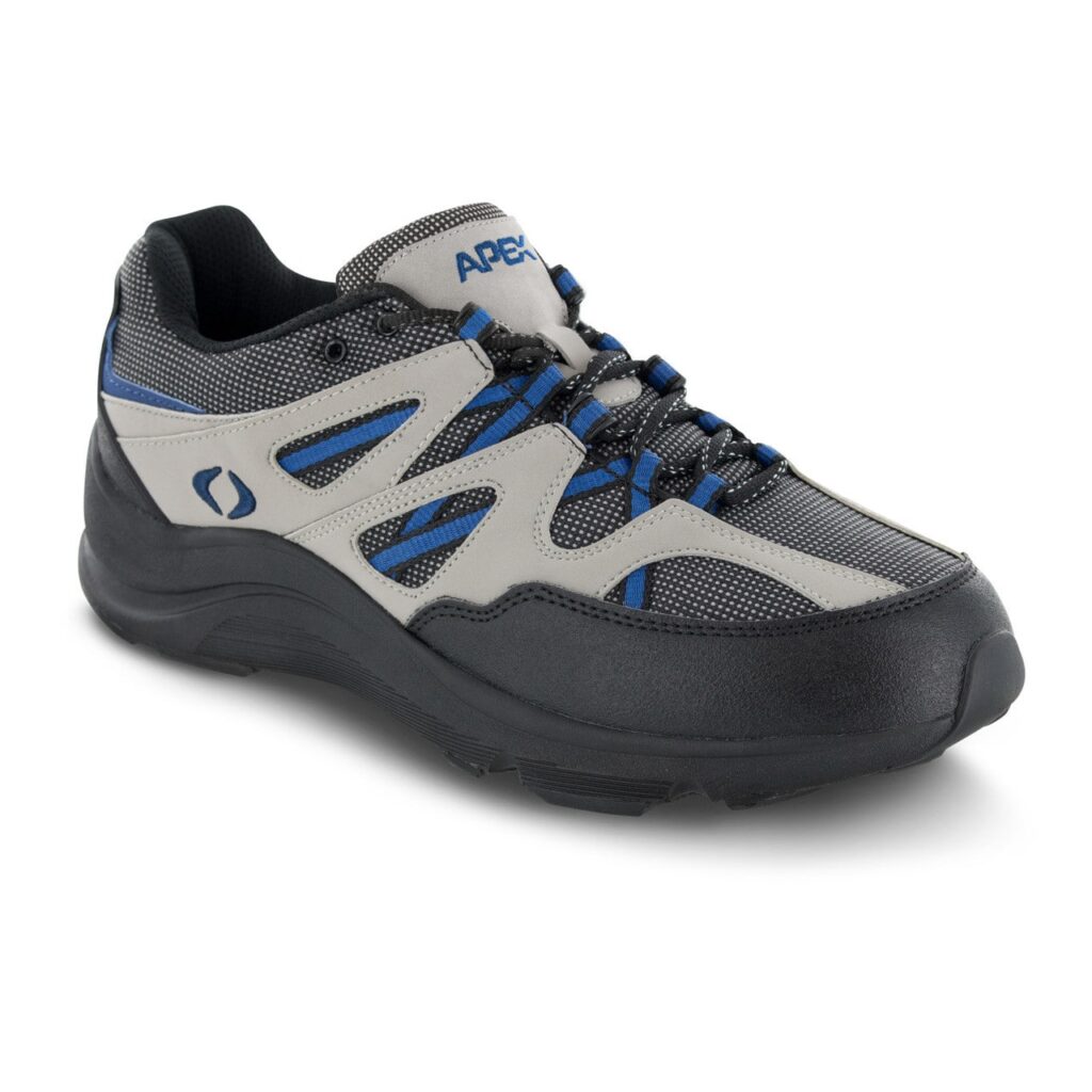 Apex Men's Sierra Trail Runner Shoes - Grey-blue
