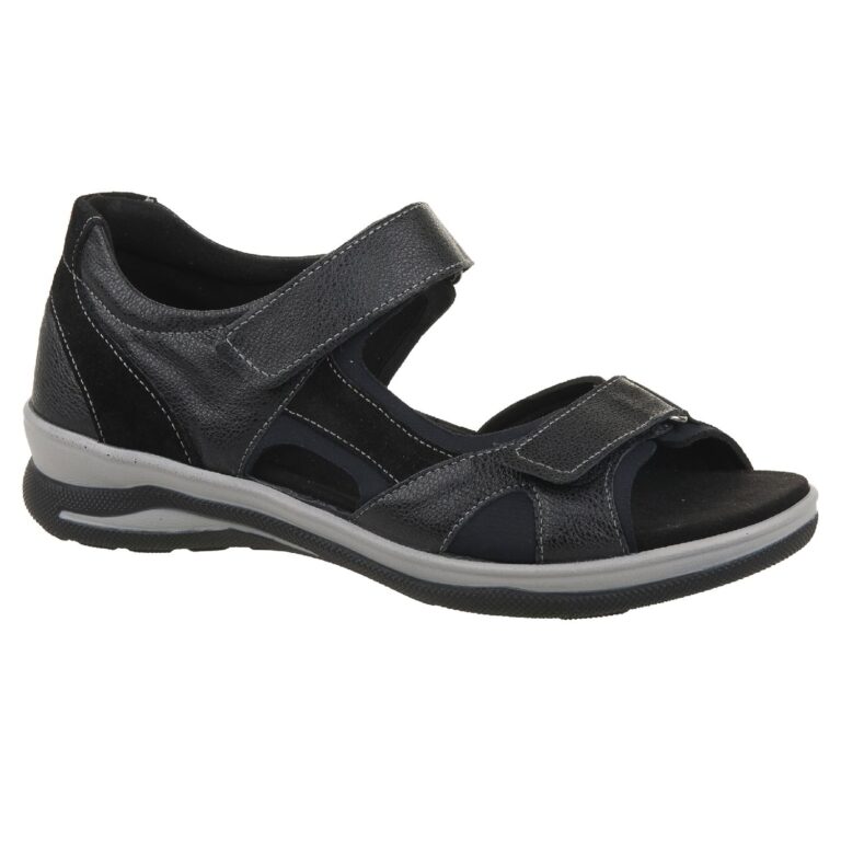 Fidelio Women's Hilly Sandals 496023 - Black-santiago
