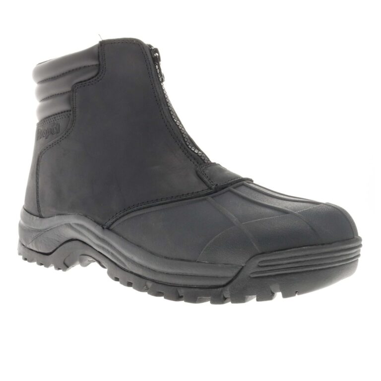 Propet Men's Blizzard Mid Zip Boots - Black