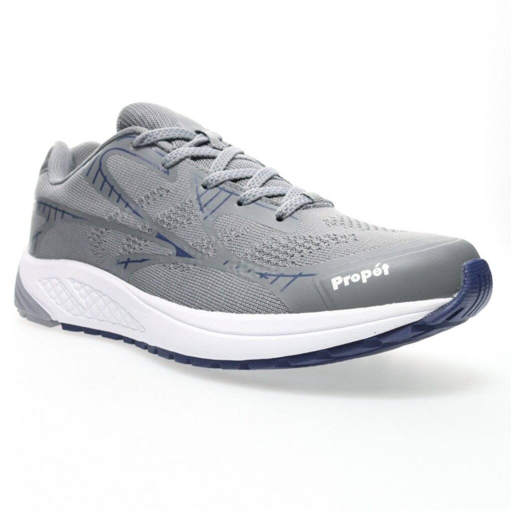 Propet Men's One LT Shoes - Grey-blue