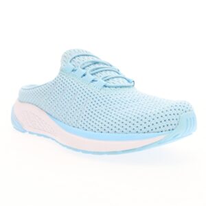 Propet Women's Tour Knit Slides - Baby-blue