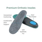 OrthoFeet Men's Asheville Slippers - Black — 5