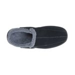 OrthoFeet Men's Asheville Slippers - Black — 4