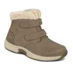 OrthoFeet Women's Florence Waterproof Boots - Brown — 4