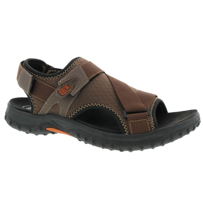 Drew Men's Wander Sandals - Black