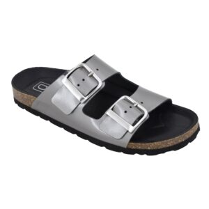 Biotime Women's Caitanya Sandals - Pewter