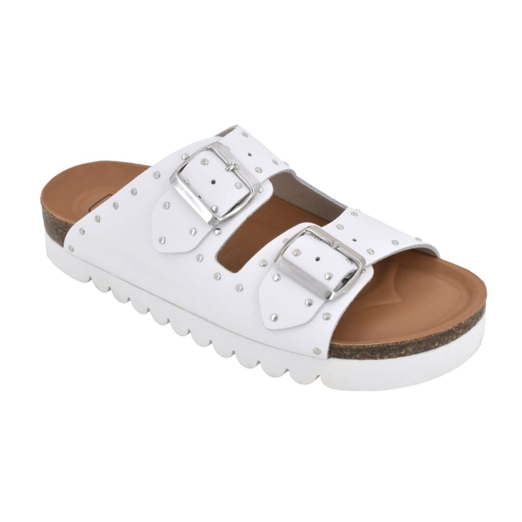 Biotime Women's Capeta Sandals - White
