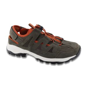 Apex Men's Closed Toe Sandals - Sage-burnt-orange
