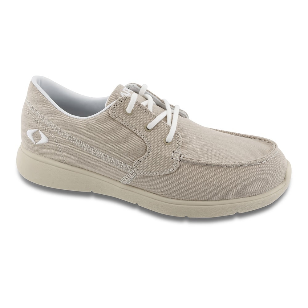 Apex Men's Moc Toe Canvas Loafer - Tan