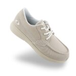 Apex Women's Moc Toe Canvas Loafer - Navy — 6