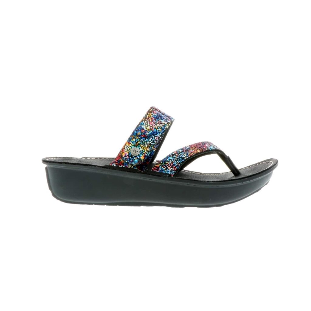Wolky Women's Tahiti Sandals - Crash-suede-multi