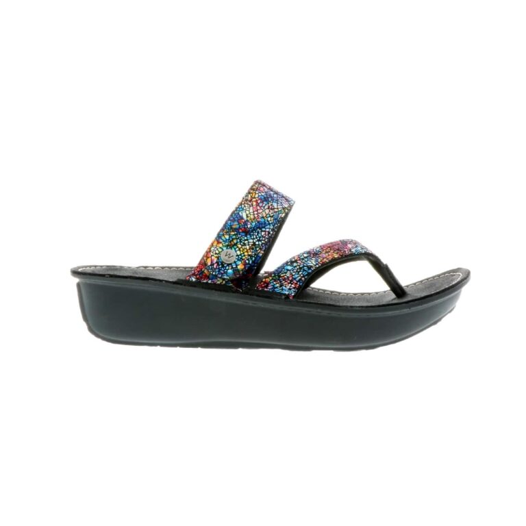 Wolky Women's Tahiti Sandals - Crash-suede-multi
