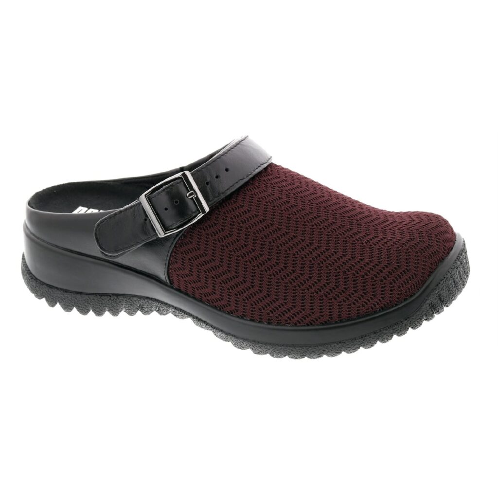 Drew Women's Savannah Clogs - Burgundy