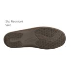 OrthoFeet Women's Lorin Hands-Free Slippers - Black — 4