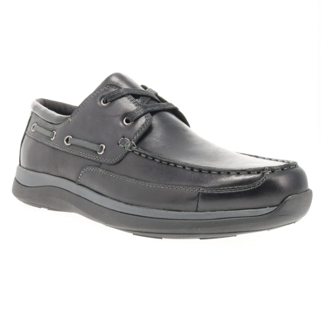 Propet Men's Pomeroy Leather Shoes - Black
