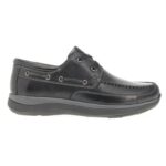 Propet Men's Pomeroy Leather Shoes - Black — 7