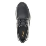 Propet Men's Pomeroy Leather Shoes - Black — 3