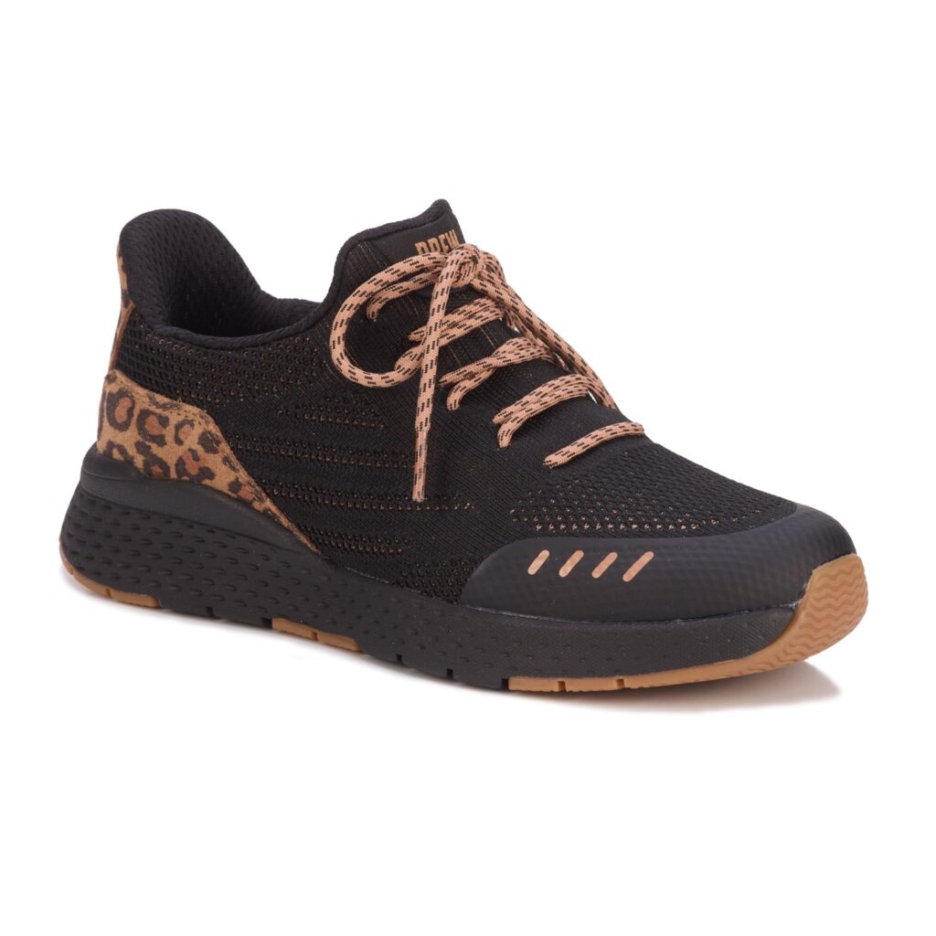 Drew Women's Bandit Shoes - Black-white-leopard