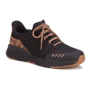 Drew Women's Bandit Shoes - Black-white-leopard